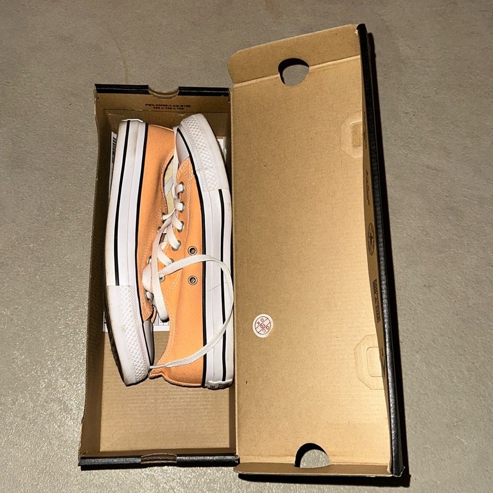 Sunset glow converse